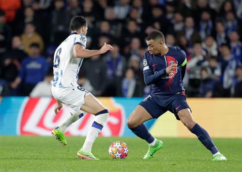 Real Sociedad vs Paris Saint Germain