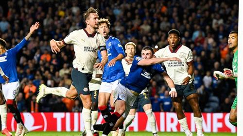 Glasgow Rangers vs PSV Eindhoven