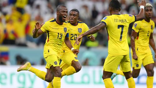 Qatar đấu với Ecuador